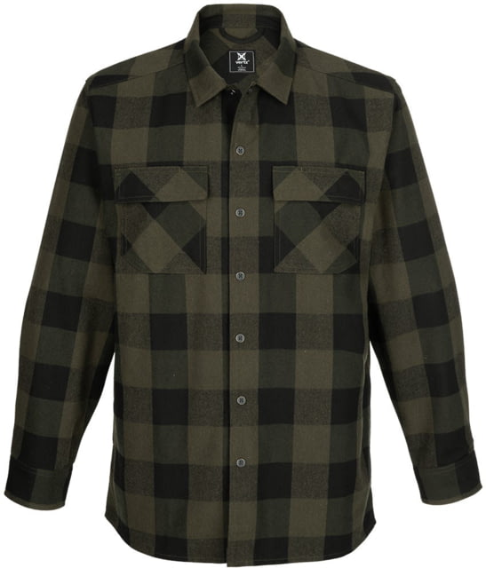 Vertx Vertx Last Line Stretch Flannel - Men's Marshland Plaid 2XL F1  MSHP 2XL N/A