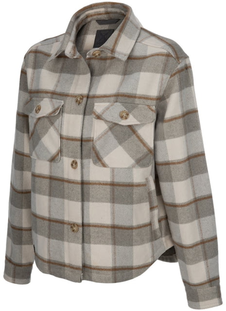 Vertx Vertx Lena Long Sleeve Shirt Jacket - Women's River Stone Plaid Extra Large F1  RVSTP XLARGE N/A