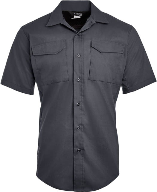 Vertx Phantom Flex Short Sleeve Shirts - Men's Smoke Gray 3XL F1  SMG 3XL N/A