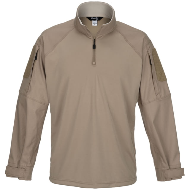 Vertx Recon Flex Combat Shirt - Long Sleeve - Men's Desert Tan Extra Large Long F1  DT XLARGE LONG