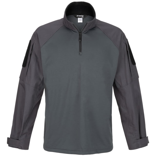 Vertx Recon Flex Combat Shirt - Long Sleeve - Men's Smoke Grey 2Xl Long F1  SMG 2XL LONG