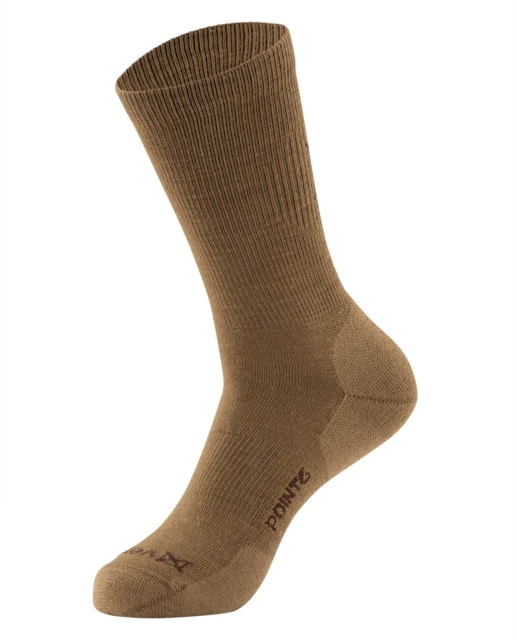 Vertx VaporCore 5in Crew Sock - Mens Dark Earth Medium F1  DET MEDIUM