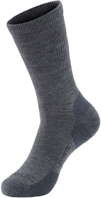 Vertx VaporCore 5in Crew Sock - Mens Smoke Grey Medium F1  SMG MEDIUM