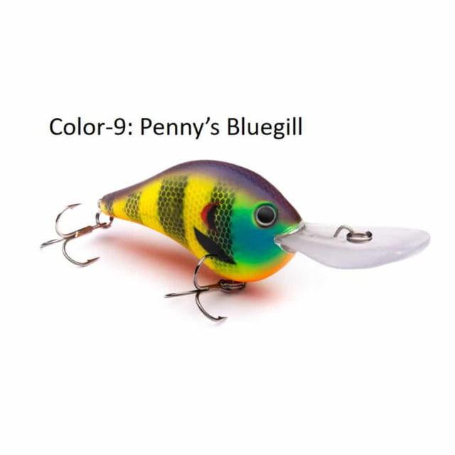 Vexan 12 in PHAT BOYs and Vern's Stoneroller Crankbait Lures Gold Ghost 3/4 oz