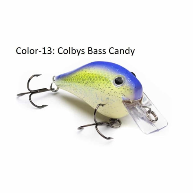 Vexan 4 in PHAT BOYs and Vern's Stoneroller Crankbait Lures Colbys Bass Candy 1/2 oz