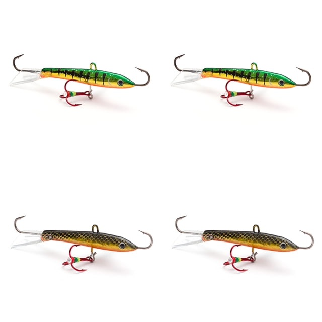 Vexan 4-Pack Crystal Reaper Jigging Lures Wt 7/8 oz Gold Carp/Chrome Tiger 7/8 oz Variety #6 CR 4-PK 7/8 oz