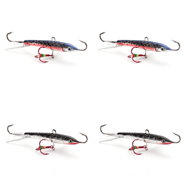 Vexan 4-Pack Crystal Reaper Jigging Lures Wt 7/8 oz Terminator/Minnow 7/8 oz Variety #4 CR 4-PK 7/8 oz