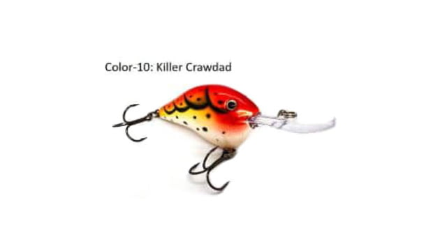 Vexan 8 in PHAT BOYs and Vern's Stoneroller Crankbait Lures Killer Crawdad 1/2 oz