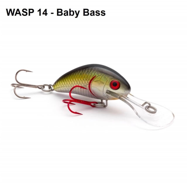 Vexan Rattlin' Wasp Trolling /Cast Crankbait No4 Baby Bass 1/16 oz