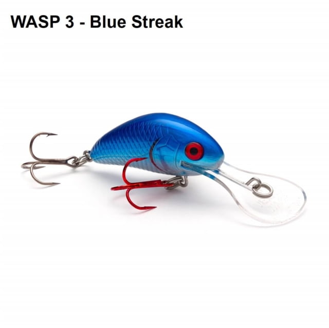 Vexan Rattlin' Wasp Trolling /Cast Crankbait No4 Blue Streak 1/16 oz
