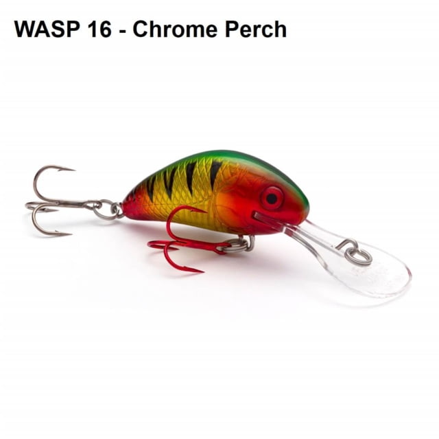 Vexan Rattlin' Wasp Trolling /Cast Crankbait No4 Chrome Perch 1/16 oz