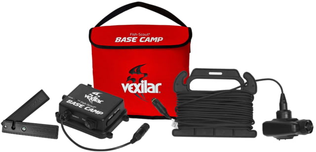Vexilar Fish-Scout Base Camp Color/BW Underwater Camera w/Multi-veiw for Fish Houses Black Regular