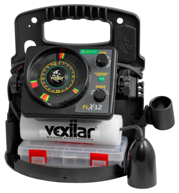 Vexilar FLX-12 ProPack II w/12 Ice-Ducer Black Regular