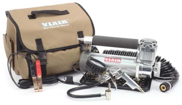 VIAIR 450P-Automatic Portable Compressor for up to 42in Tires Silver