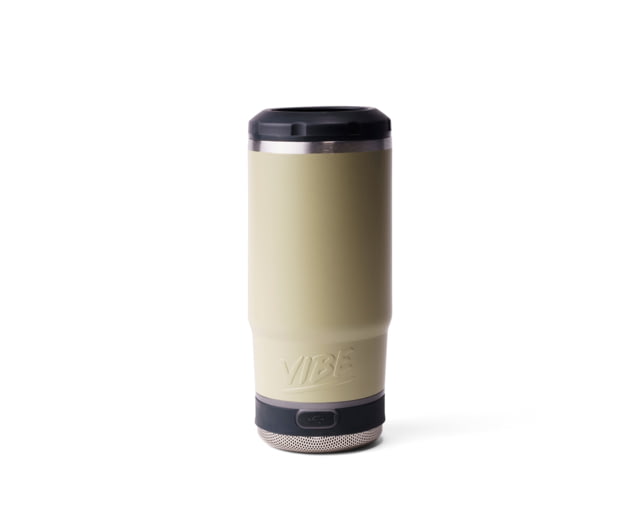 Vibe Vibe Can Cooler Speaker w/ Attachment Sandstone 4-1 Drink Cooler