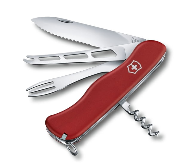 Victorinox Cheese Master Swiss Pocket Knife Serrated Red