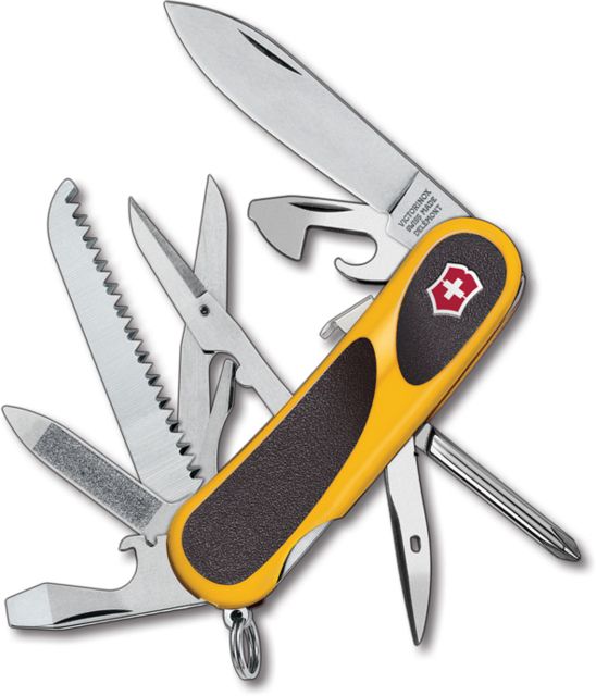 Victorinox EvoGrip S18 Yellow Swiss Army knife Yellow & Black 2.5in. 2