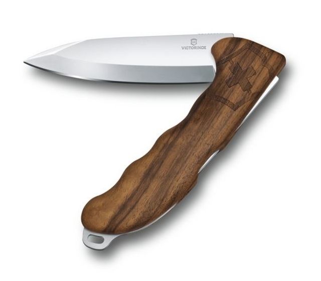 Victorinox Hunter Pro with Pouch One-Hand Lock Blade Wood 130mm