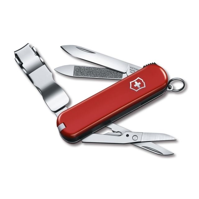 Victorinox Nail Clipper 580 Pocket Knife Red 65mm 1