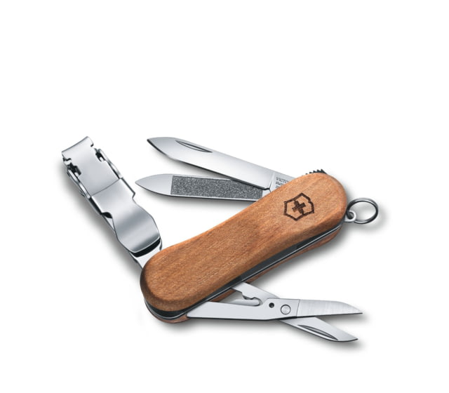 Victorinox Nail Clipper 580 Pocket Swiss Knife Walnut 65mm