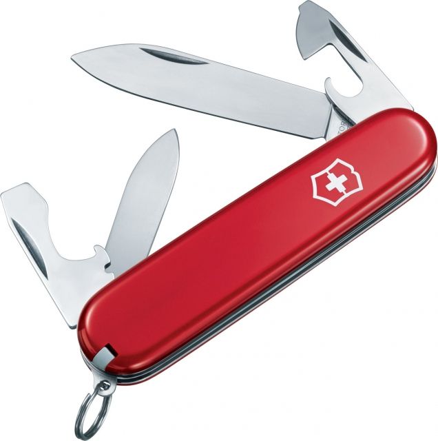 Victorinox Pocket Knife - Recruit Swiss Army Knives Colors Victorinox Recruit Swiss Army Knives Red