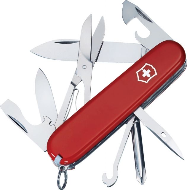 Victorinox Super Tinker Swiss Army Knife - Red 53341