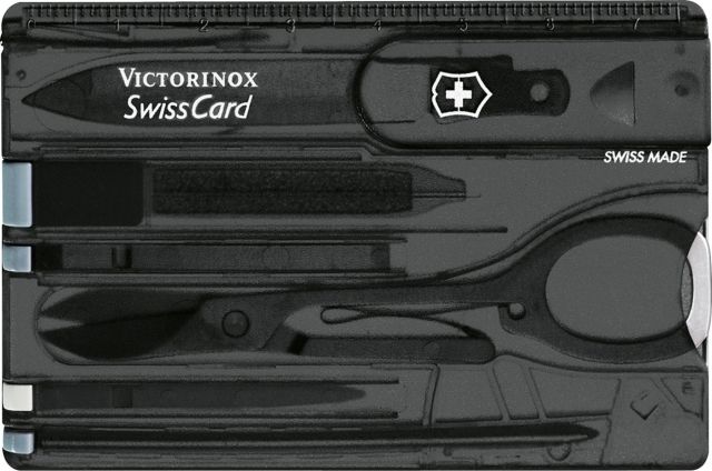 Victorinox SwissCard Swiss Army Multitool Onyx 53937