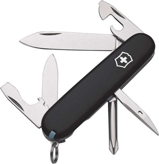 Victorinox Victorinox Tinker Pocket Knife 3.5in Closed Blade Stainless Steel Black ABS Handle