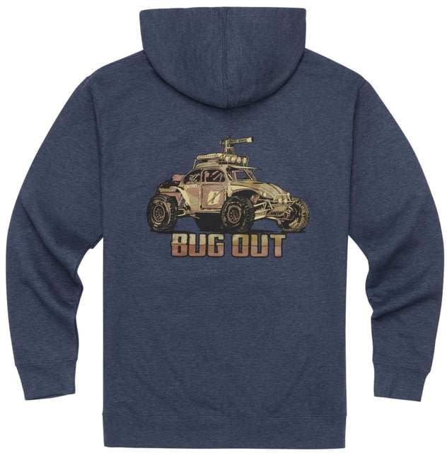 Viktos Big Time Bug Out Hoodies Men's Navy Heather Small