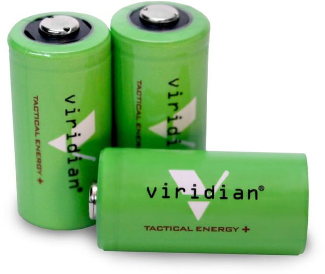 Viridian Weapon Technologies Tactical Energy+ CR2 Lithium Battery 3-Pack