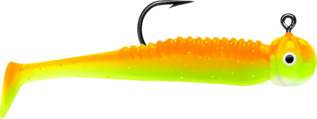 VMC Boot Tail Jig 1/32 oz Orange Chartreuse Glow