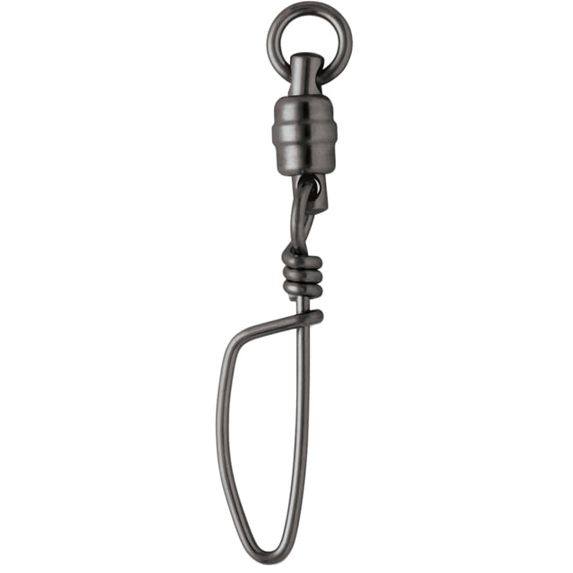 Vmc VMC BSHBTSS Black Stainless Steel Heavy-Duty Ball Bearing Tournament Snap Swivel 6 - 320lb 1-Pack