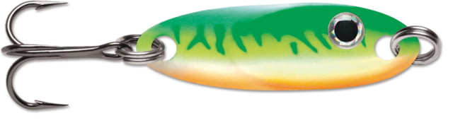 VMC Flash Champ Spoon 1/8 oz Glow Green Fire UV