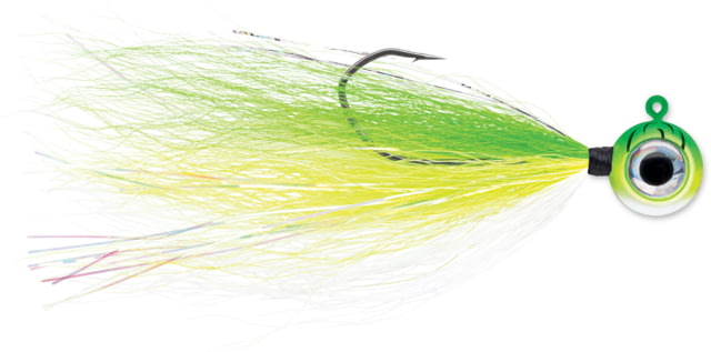 VMC Moontail Jig Green Fire UV 3/8oz