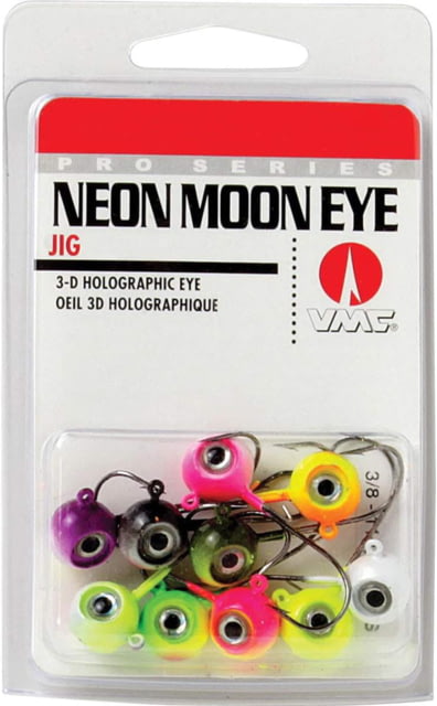 VMC Neon Moon Eye Jig Kit Assorted 1/16oz