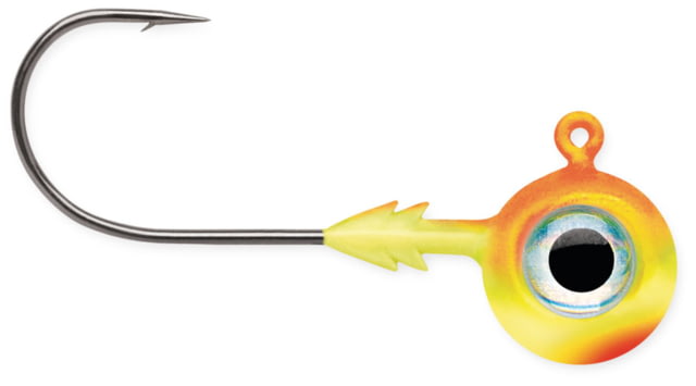 VMC Tungsten Moon Eye Jig 3/8oz Chartreuse Orange