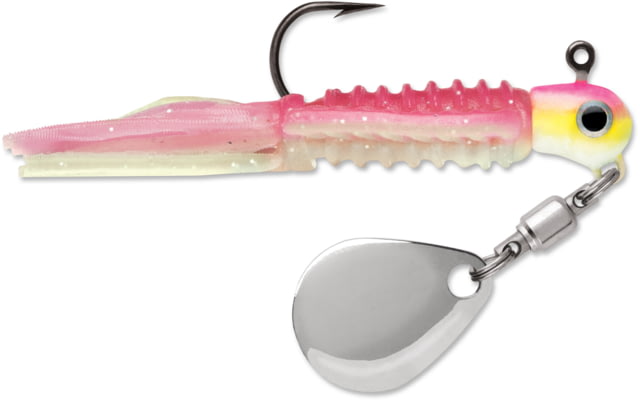 VMC Wingding Spin Jig 1/16 oz Pink Chartreuse Glow