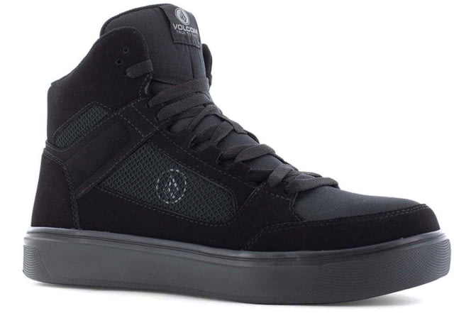 Volcom Workwear Evolve High Top Shoes - Men's Black 9.5/Wide