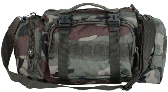 Voodoo Tactical Enlarged 3-Way Deployment Bag Woodland Camo