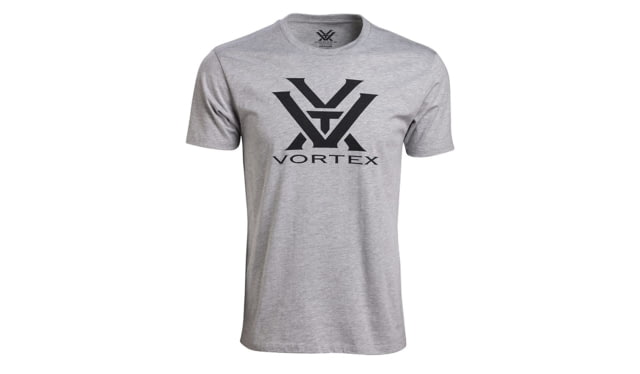 Vortex Core Logo Short Sleeve T-Shirts - Men's Grey Heather 3XL