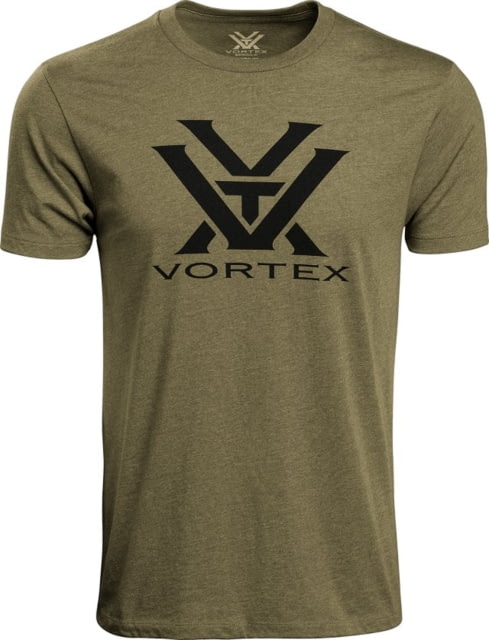 Vortex Core Logo Short Sleeve T-Shirts - Men's Military Heather 2XL