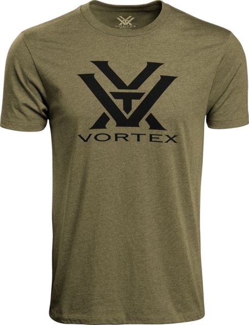 Vortex Core Logo Short Sleeve T-Shirts - Men's Military Heather S
