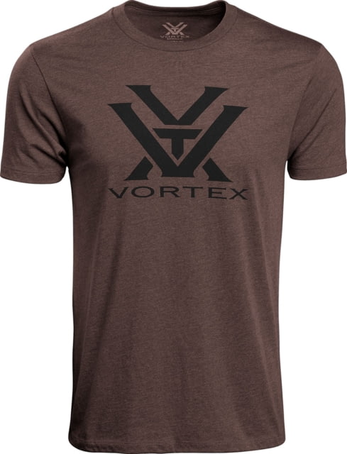 Vortex Core Logo Short Sleeve T-Shirts - Men's Brown Heather L