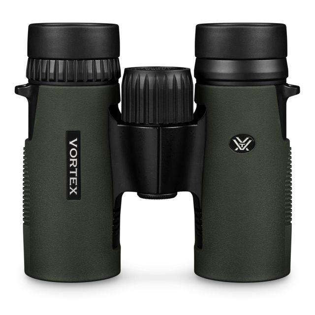 Vortex Diamondback HD 10x32mm Roof Prism Binoculars ArmorTek Green Mid-Size