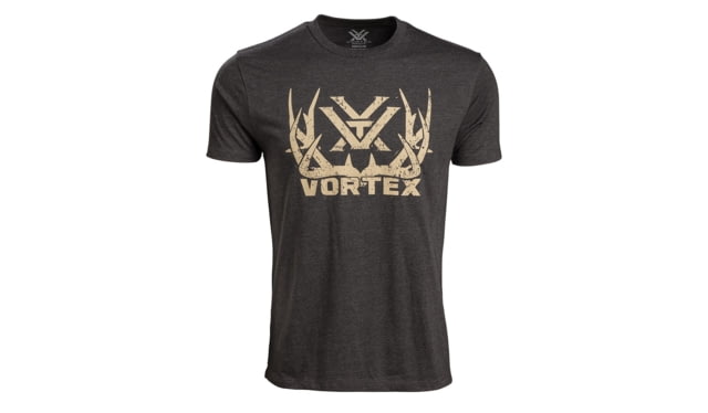 Vortex Full Tine Short Sleeve T-Shirts - Men's Charcoal Heather XL