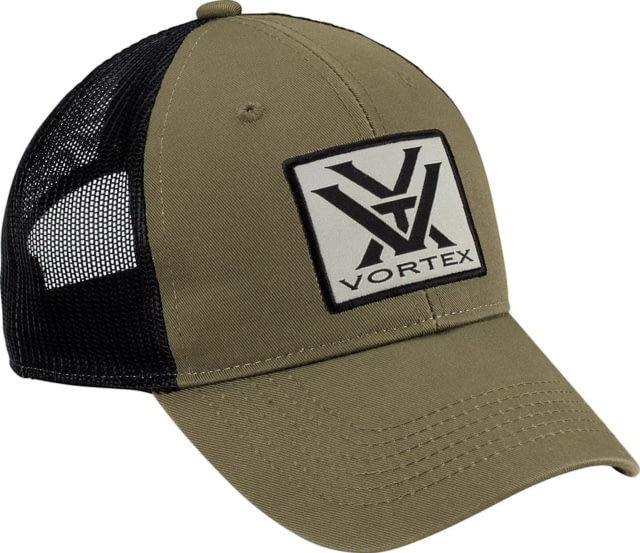 Vortex Patch Logo Caps - Men's Dark Khaki OSFM
