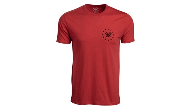 Vortex Salute Short Sleeve T-Shirts - Men's Red Heather L