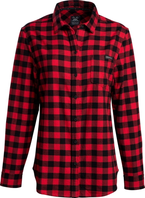 Vortex Timber Rush Flannel Button Up - Women's Extra Large Red Buffalo