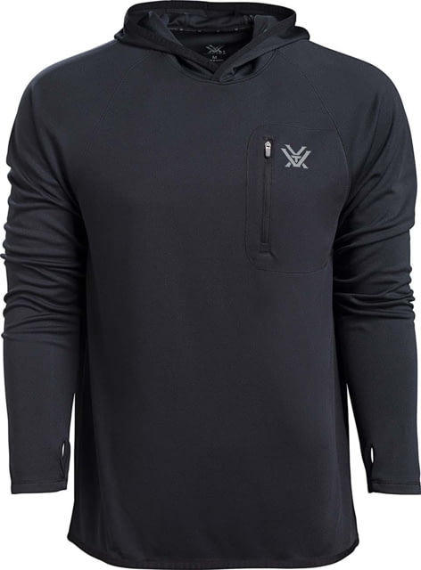 Vortex Weekend Rucker Hooded Long Sleeve - Men's Black XL