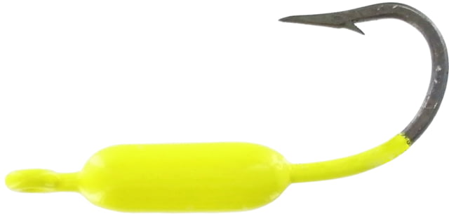 Wahoo Fishing Products Wahoo Yellowtail Fever Jighead 1/16 oz Sz 2 Hook Chartreuse 10/Bag